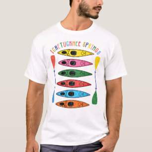 Camiseta Retro Ichetucknee Primavera Kayaking