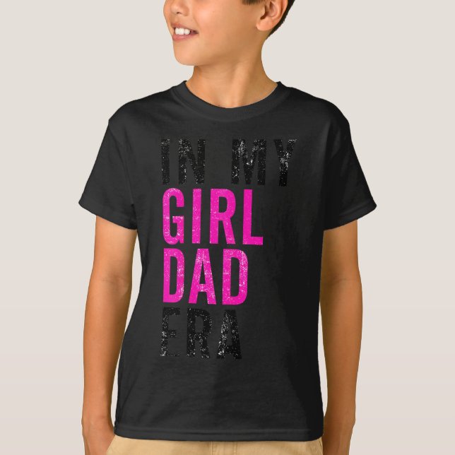 Camiseta Retro In My Dad Girl Era Funny Father's Day Mens C (Frente)