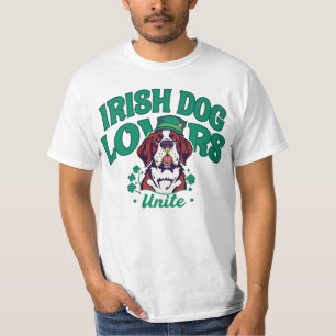 Camiseta Retro Irish Dog Lovers - Irlandeses Dog Lovers Uni