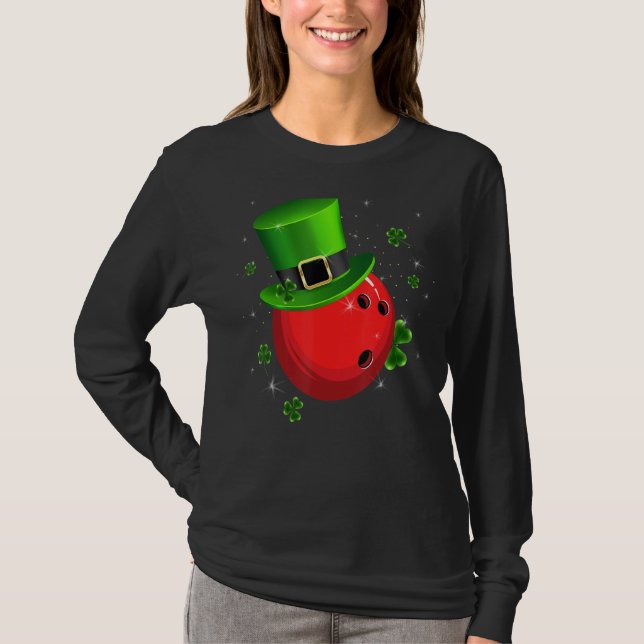 Camiseta Retro Irish Hat Shamrock Boliche Sports Rua Patric (Frente)