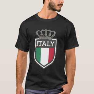 Camiseta Retro Itália Vestuário Vintage Italiano D