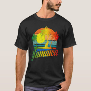 Camiseta Retro Jamaica Summer Beach Vacing For Men Women