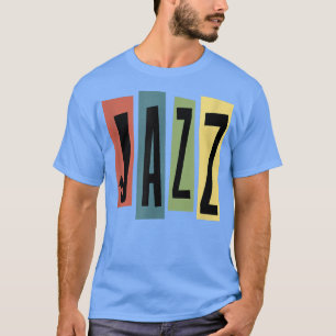 Camiseta Retro Jazz Music Design