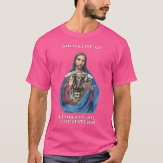 Camiseta Retro Jesus Shovelhead Eu Perdoo Todos Os Hater Bi