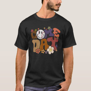 Camiseta Retro Jogo Jogo Jogo Jogo Camada de Baseball Mãe