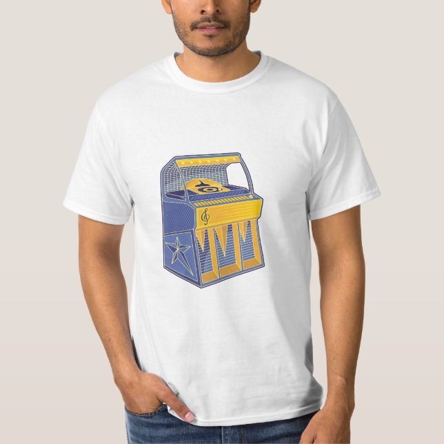 Camiseta Retro Jukebox (Frente)