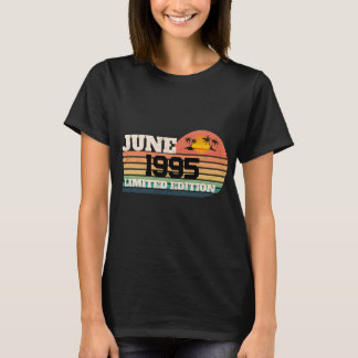 Camiseta Retro Junho 1995 Edição Limitada Aniversário de 31