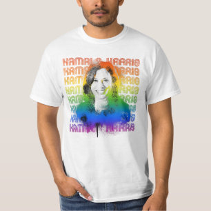 Camiseta Retro Kamala Harris Pride