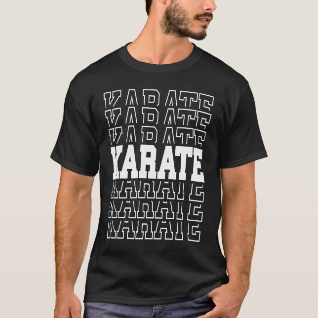 Camiseta Retro Karate Judo Kendo Sumo Homens Lutas Mulheres (Frente)