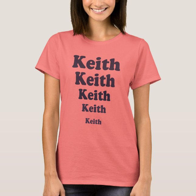 Camiseta Retro Keith (Frente)