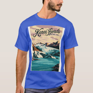 Camiseta Retro Kenai Fjords National Park TShirt