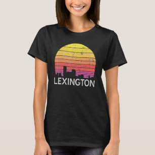 Camiseta Retro Kentucky Lexington Silhueta Urbana Vintage B
