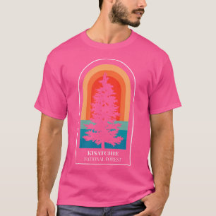 Camiseta Retro Kisatchie National Forest Louisiana caminhan