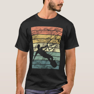 Camiseta Retro Kitesurfer Engraçado Eu Preferencialmente Se