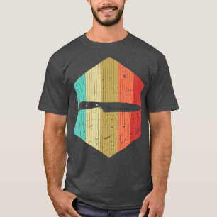 Camiseta Retro Knives Vintage Knives Chef Knives Cozinhar L