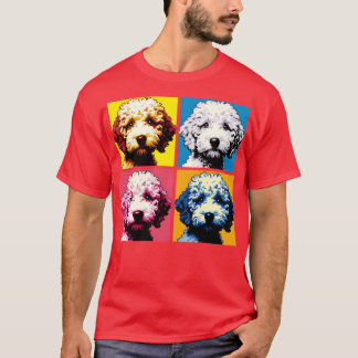 Camiseta Retro Lagotto Romagnolo Art Cute Puppy