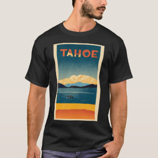 Camiseta Retro Lake Tahoe Travel Active