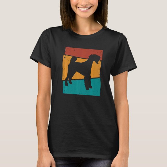 Camiseta Retro Lakeland Terrier Cog (Frente)