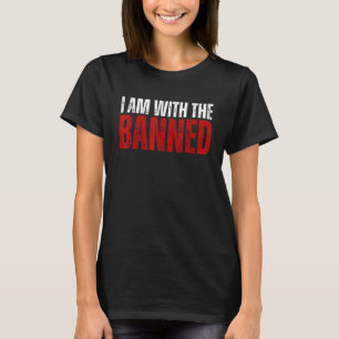 Camiseta Retro Legal Estou Com Os Vermes Do Livro Banido