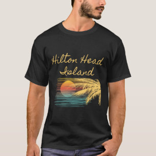 Camiseta Retro Legal Hilton Head Mens Mulheres Sc Beaches T