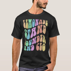 Camiseta REtro LEMONADE STAND FOunder & CEO em treinamento