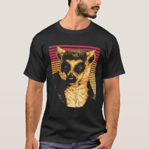 Camiseta Retro Lemur