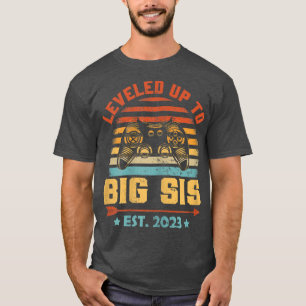 Camiseta Retro Levado Até A Gravidez De Jogos Do Big Sis 20