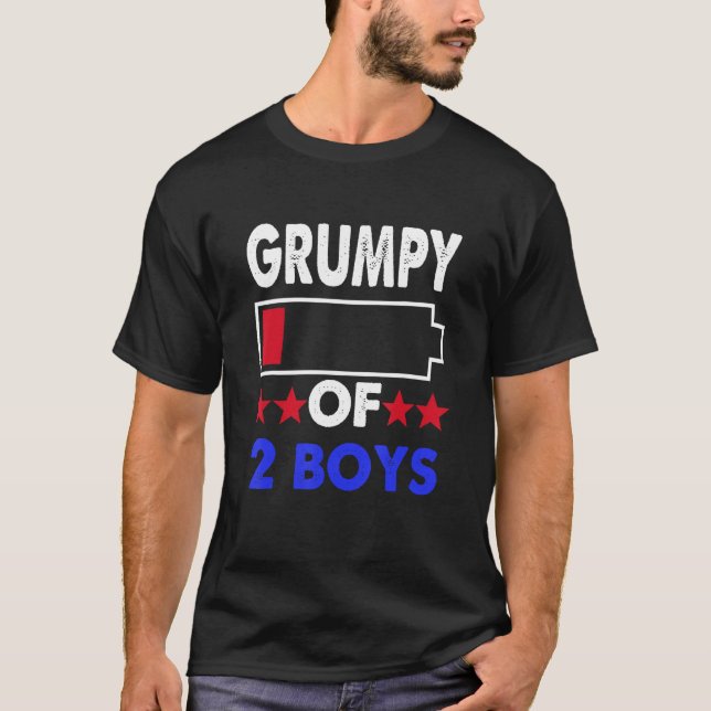 Camiseta Retro Levado até Grumpy 2 Video Gamer Padre (Frente)