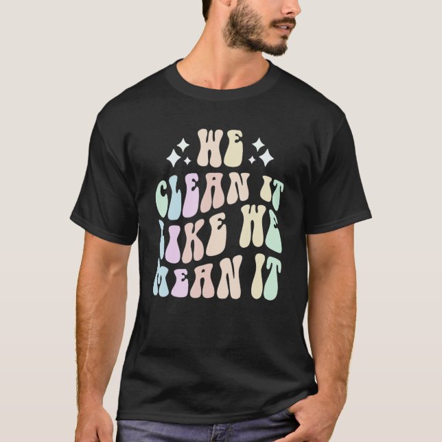 Camiseta Retro, LIMPAMOS COMO SE QUISÉSSEMOS DIZER, Limpand (Frente)