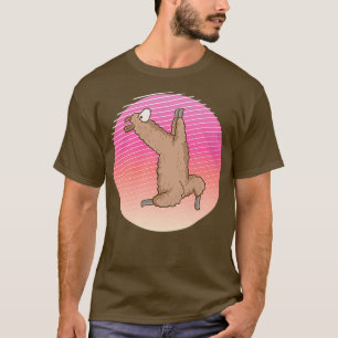 Camiseta Retro Llama Alpaca dos anos 90