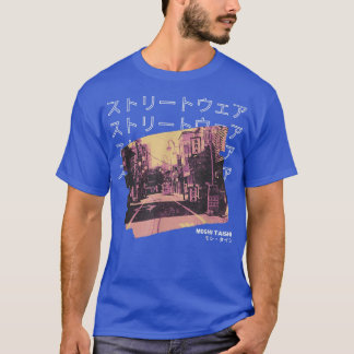 Camiseta Retro Lofi Tokyo Japanese Streetwear Aesthetic Gra