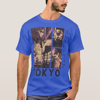 Camiseta Retro Lofi Tóquio Streetwear Japonês - Gra Estétic