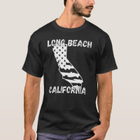 Retro Long Beach California Roupa 1