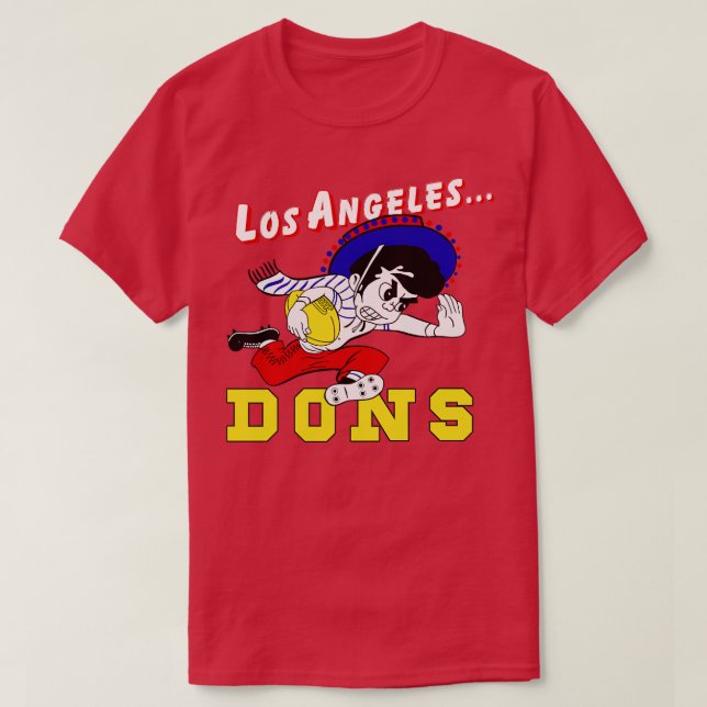 Camiseta Retro Los Angeles Dons 1949 TShirt (Frente do Design)