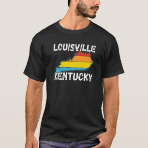 Camiseta Retro Louisville KY Cidade do Kentucky Roupa Souve