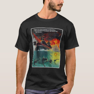 Camiseta Retro Love Adventures Filmes Design Poseidons Art