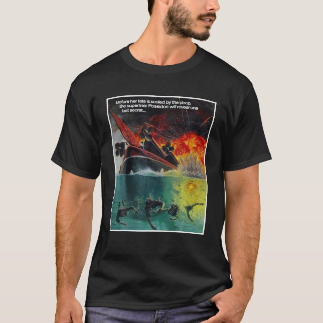 Camiseta Retro Love Adventures Filmes Design Poseidons Art (Frente)