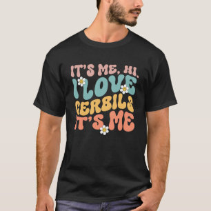 Camiseta Retro Love Gerbilans Boy Kids Cute Gerbil