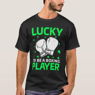 Camiseta Retro Lucky To Be A Boxing Shamrock Irish St Patri