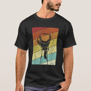 Camiseta Retro lutador de boxe tailandês kickboxer boxeador