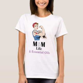 Camiseta Retro Mãe Vida e Óleos Essenciais