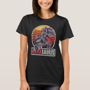 Camiseta Retro Mamasaurus T Rex Dinossaur Mama Saurus Mothe