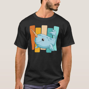 Camiseta Retro Mammal Sea Creature Whale Ocean Animal Nark