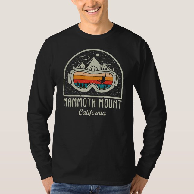 Camiseta Retro Mammoth Mountain Ski (Frente)
