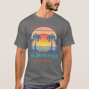 Camiseta Retro Matar Diabo Colinas Praia Cereja Todo Sol