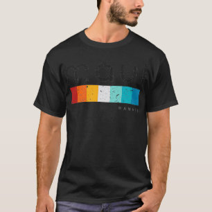 Camiseta Retro Maui Hawaii Vintage Design