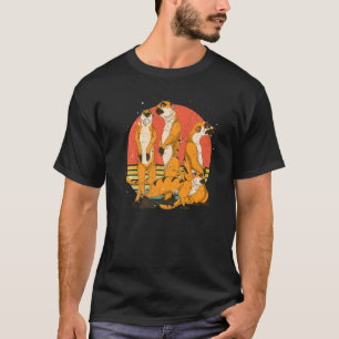 Camiseta Retro Meerkat Africa Zoo Animal Meerkat