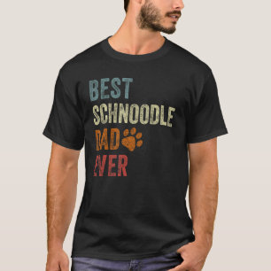 Camiseta Retrô Melhor Pai Schnoodle Nunca Schnoodle Papa Fa