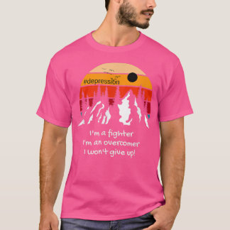 Camiseta Retro Mental Health Awareness Depression Anxiety C