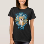 Camiseta Retro Meowzel Tov Cat Hanukah<br><div class="desc">Uma design divertida e retrógrada com um gato, sonho, gelt e menorah para Hanukah que diz "Meowzel Tov."</div>